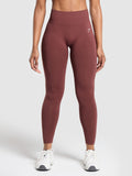 Gymshark Everyday Seamless Leggings — Burgundy Brown — 1