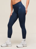 Gymshark Everyday Seamless Leggings — Navy — 3
