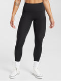 Gymshark Legacy Logo Leggings — Black — 1