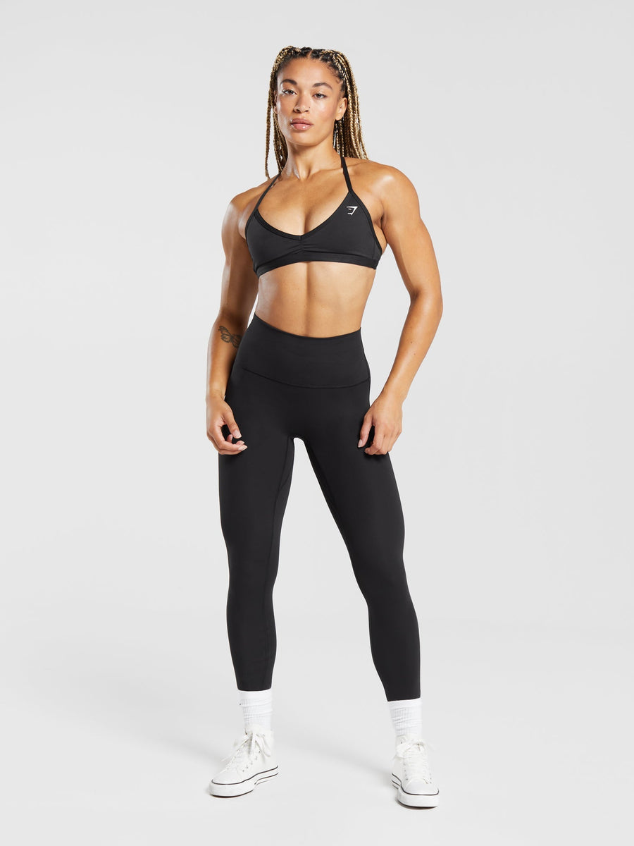 Gymshark Legacy Logo Leggings — Black — 4
