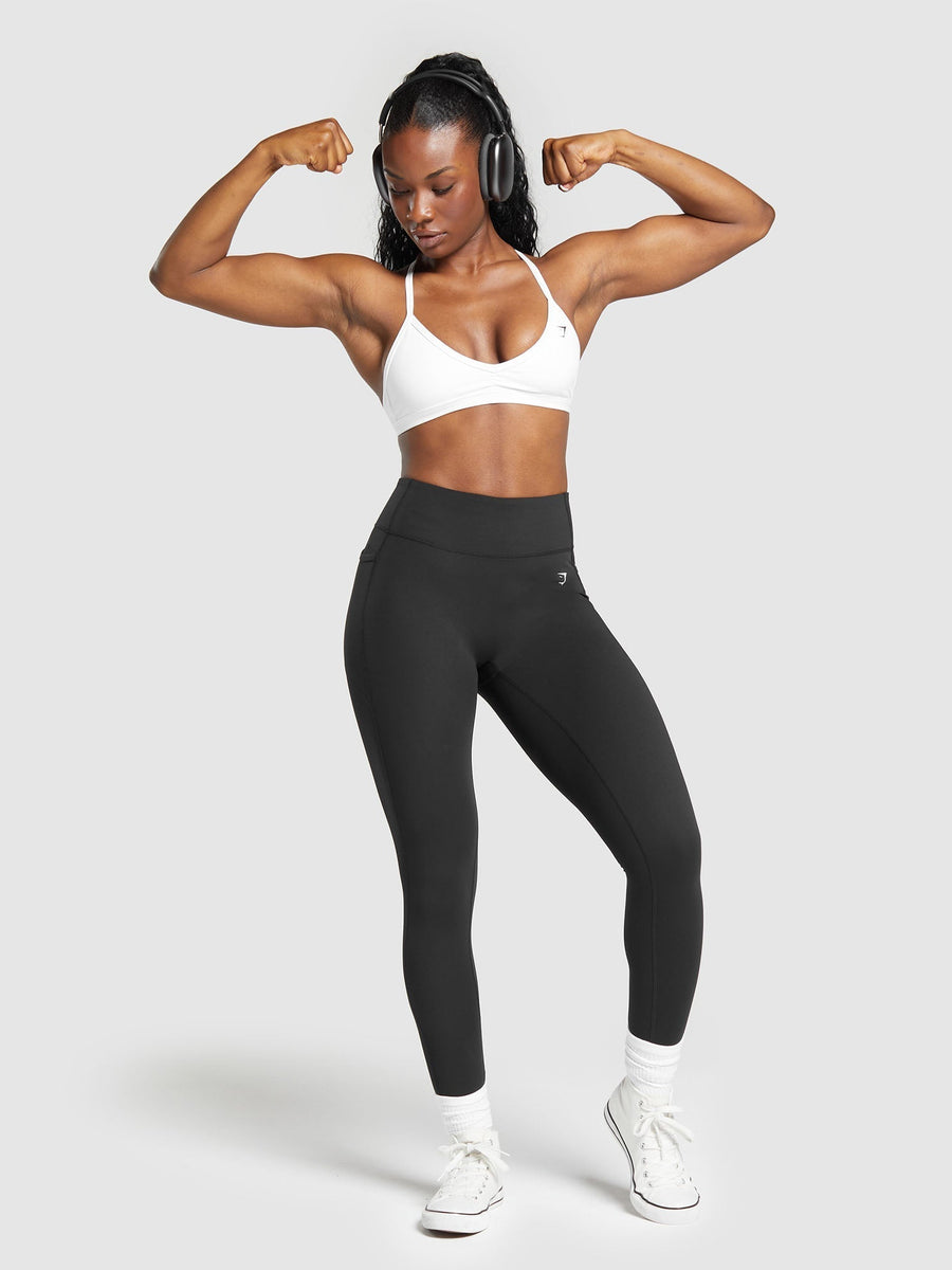 Gymshark Lifting Pocket Leggings — Black — 4
