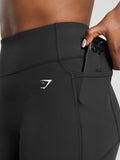 Gymshark Lifting Pocket Leggings — Black — 6
