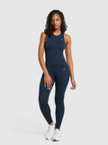 Gymshark Everyday Seamless Tight Fit Tank — Navy — 4
