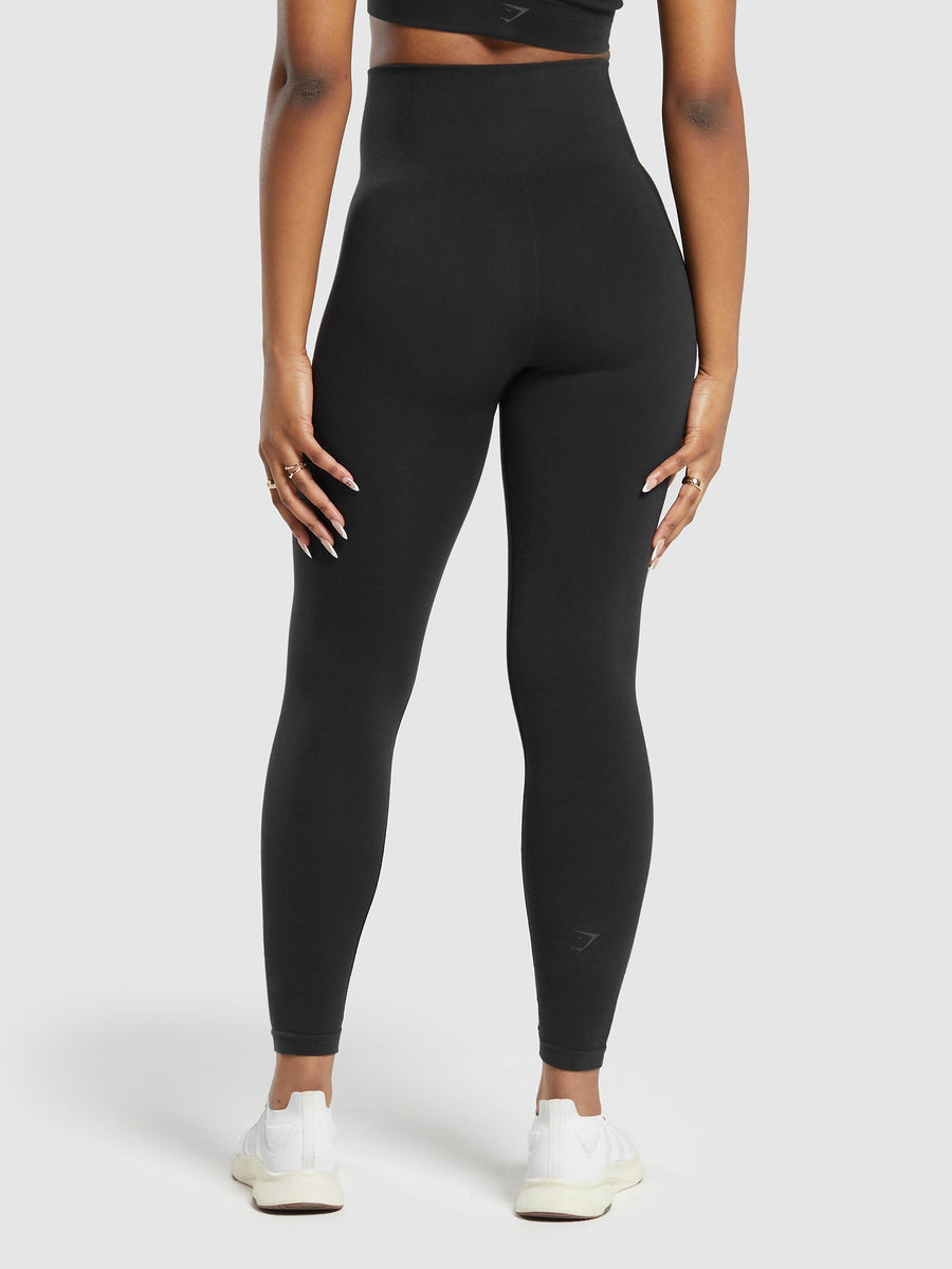 Gymshark CottonMove™ Leggings — Black — 2