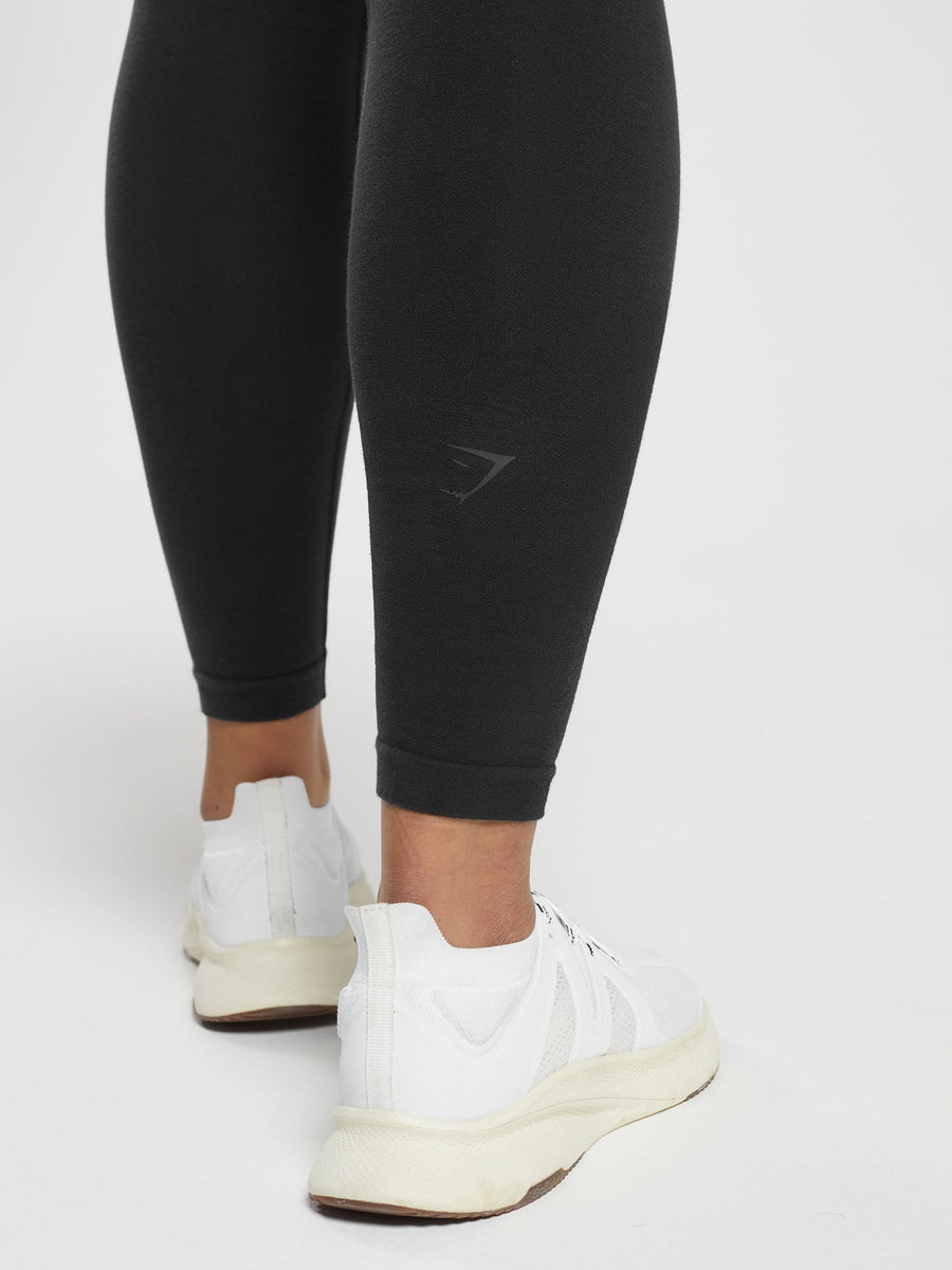 Gymshark CottonMove™ Leggings — Black — 5