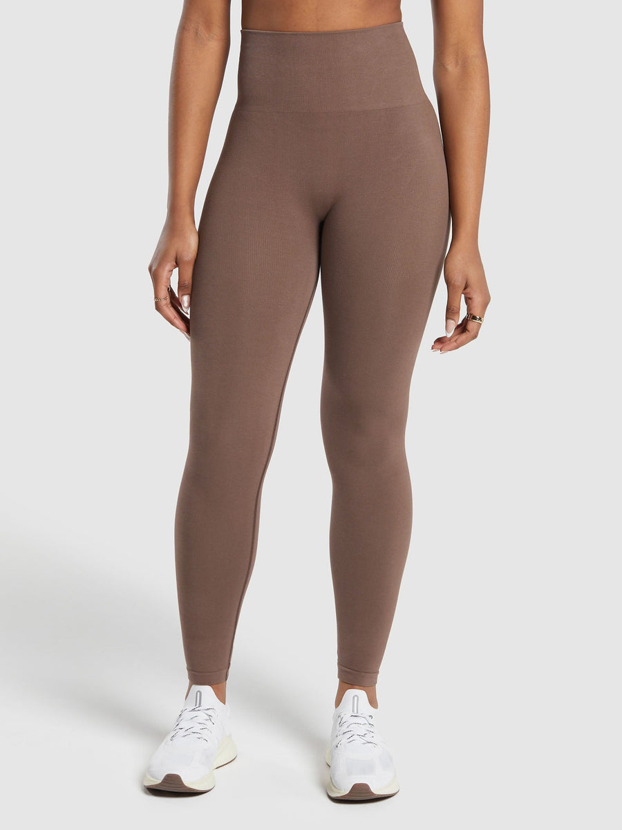 Gymshark CottonMove™ Leggings — Soft Brown — 1