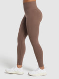 Gymshark CottonMove™ Leggings — Soft Brown — 3