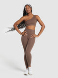 Gymshark CottonMove™ Leggings — Soft Brown — 4