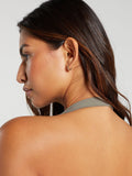 Gymshark Halter Neck Cami with Shelf — Linen Brown — 6