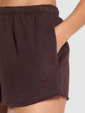 Gymshark Fleece Shorts — Heritage Brown — 6