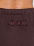 Gymshark Fleece Shorts — Heritage Brown — 7