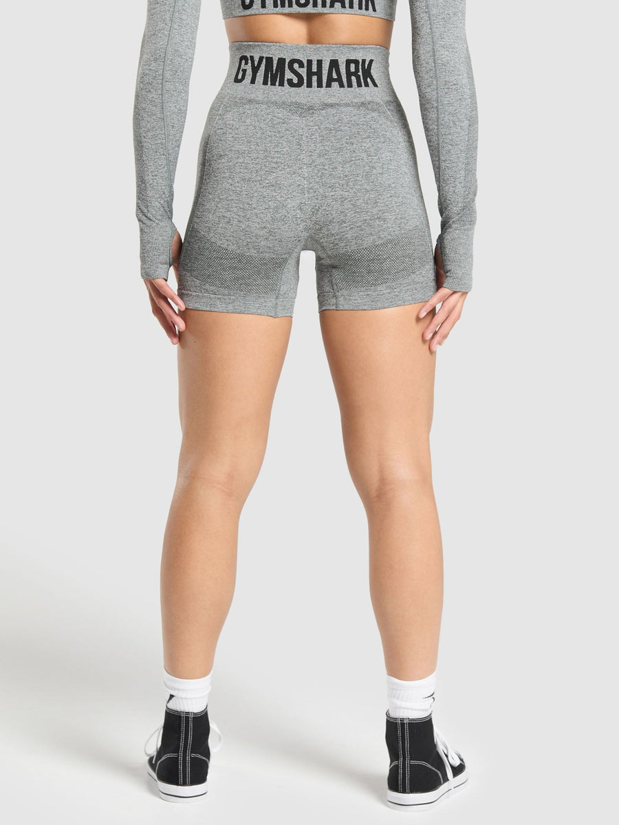 Gymshark FLEX SHORTS — Charcoal Grey Marl — 2