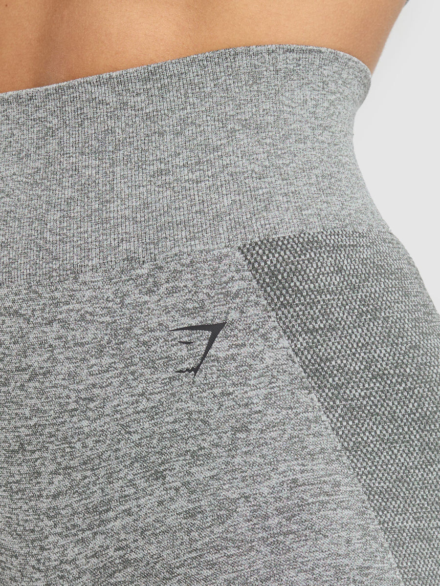 Gymshark FLEX SHORTS — Charcoal Grey Marl — 6