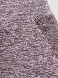 Gymshark FLEX SHORTS — Plum Brown/White Marl — 6