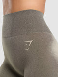 Gymshark Blur Seamless Flare — Base Green/Chalk Green — 5