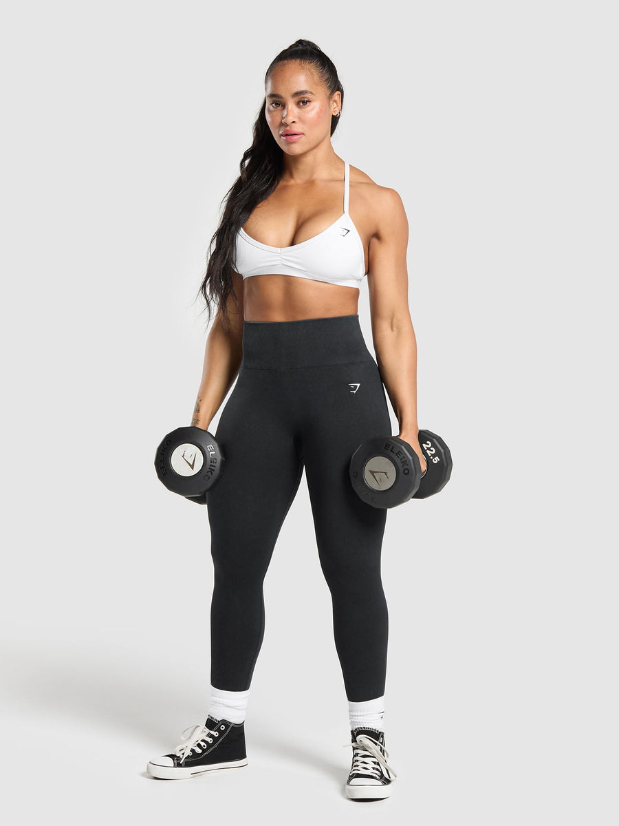Gymshark Gains Seamless Legging — Black — 4