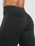 Gymshark Gains Seamless Legging — Black — 5