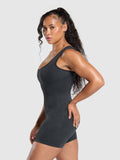 Gymshark Gains Seamless All-In-One — Black/Wash — 3