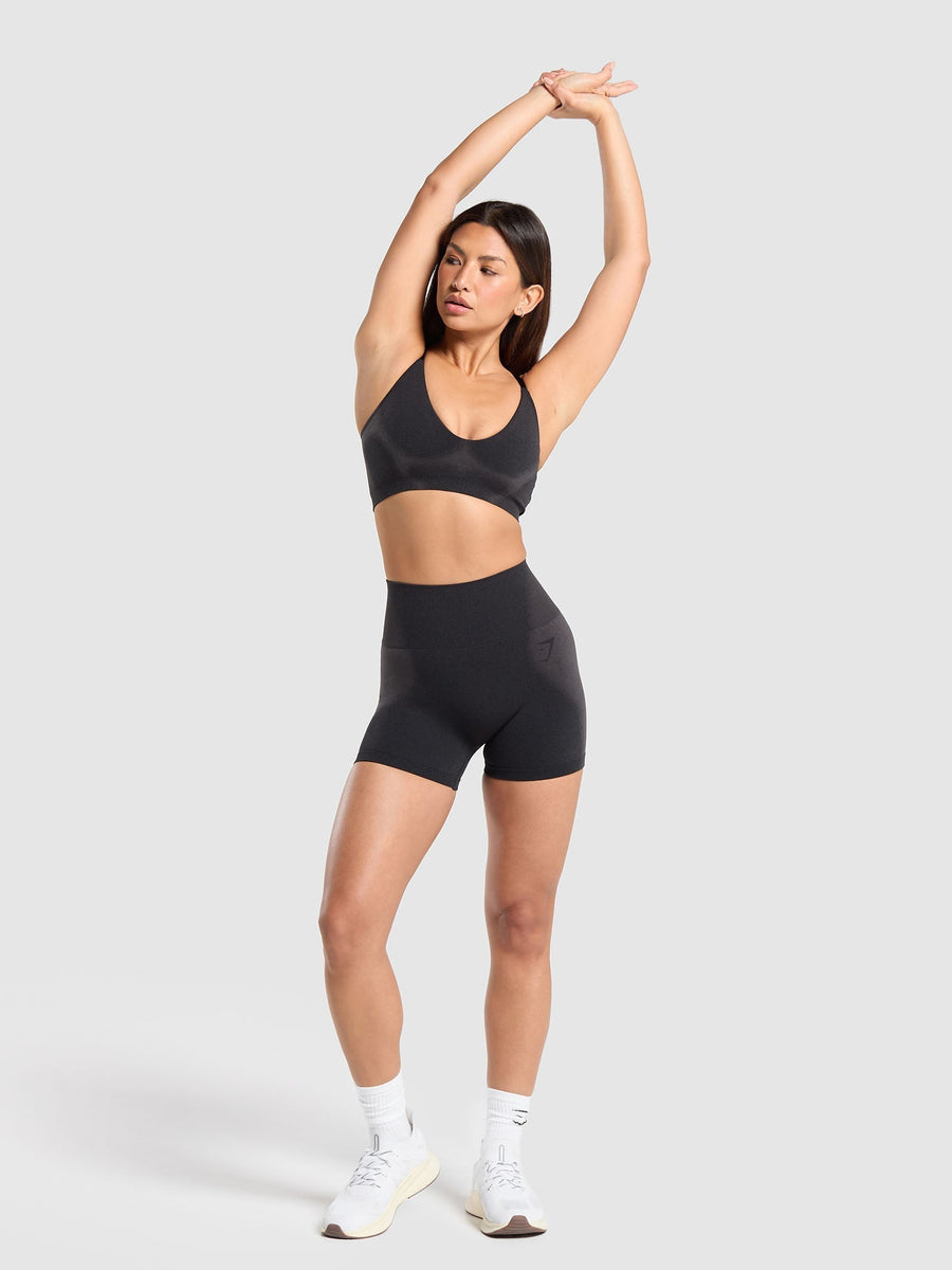 Gymshark Blur Seamless Bralette — Black/Asphalt Grey — 4