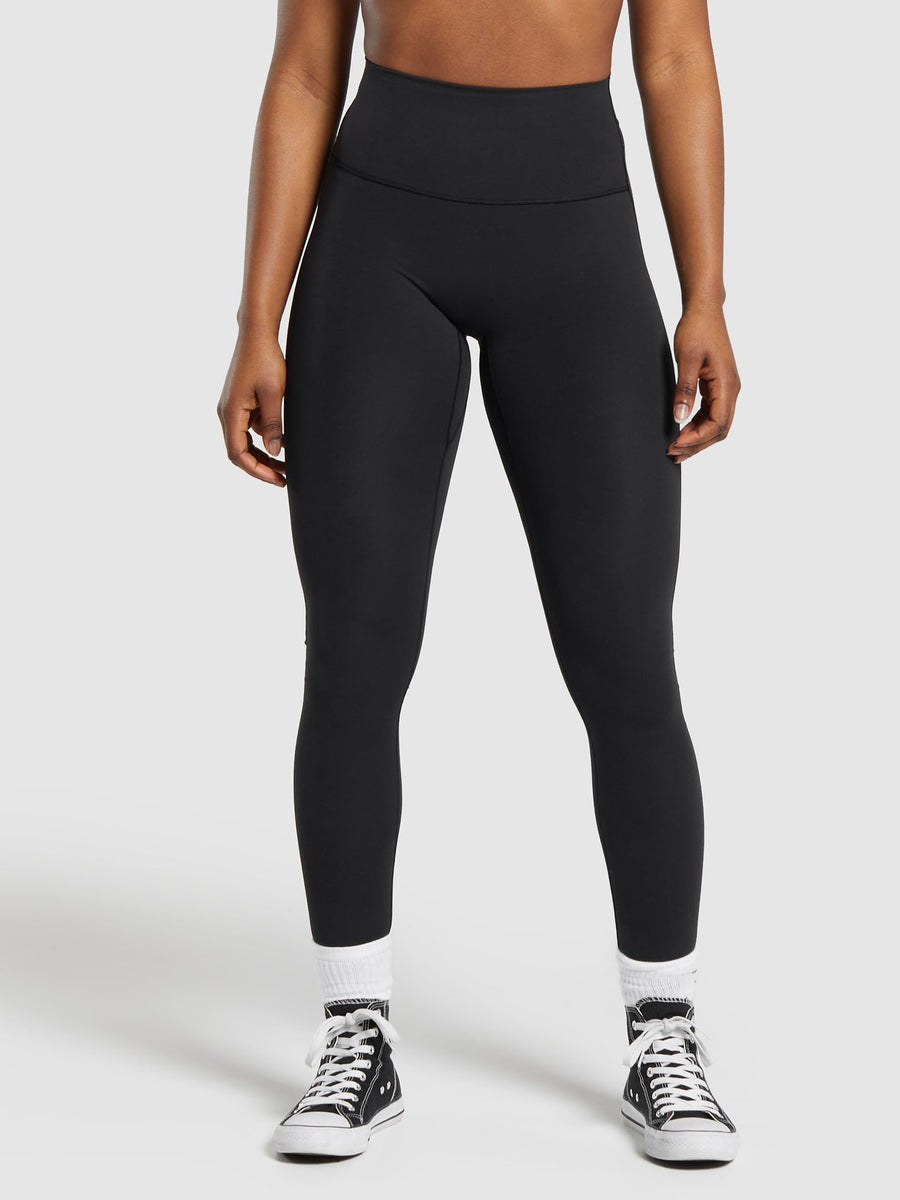 Gymshark Legacy Tall Leggings — Black — 1