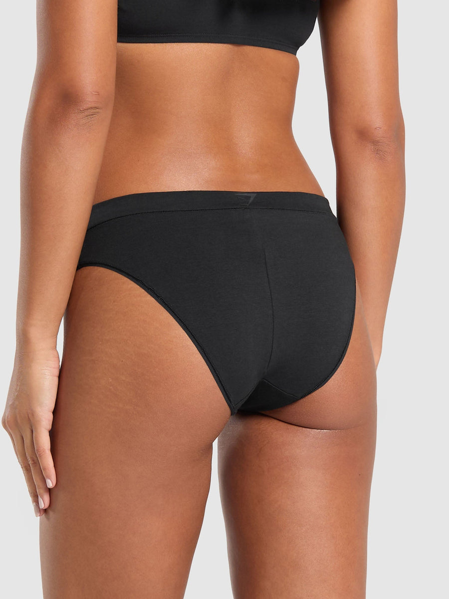 Gymshark 3PK BRIEF — Black — 2