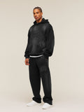 Gymshark GSLC Hoodie — Black/Wash — 6