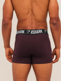 Gymshark Boxer Brief 5PK — Chalk Beige/Canvas Green/Espresso Brown/Cherry Purple/Lifestyle Brown — 8