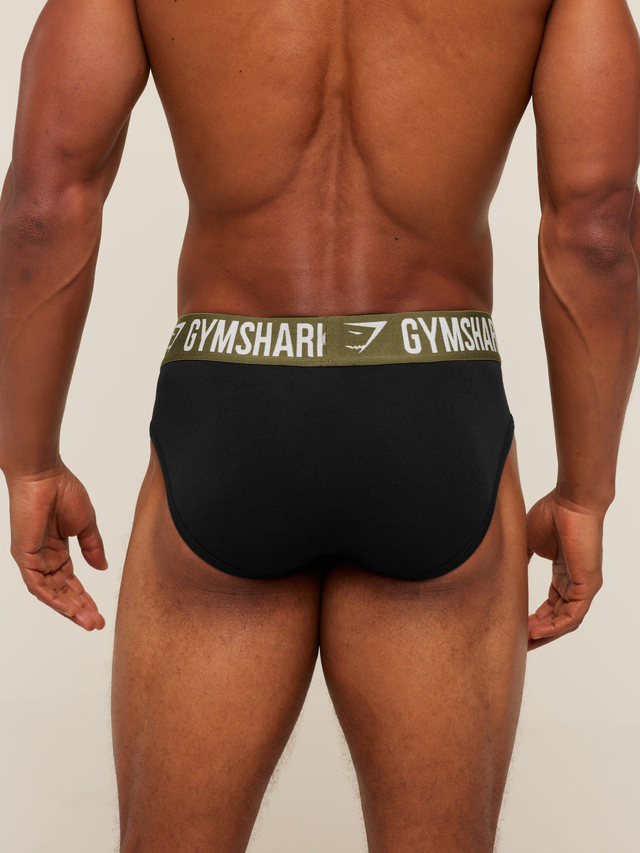 Gymshark Brief 3PK — Multi Pack 8 — 8
