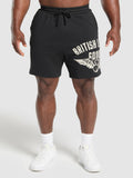 Gymshark British Lifting Goods Graphic Shorts — Black — 2