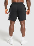 Gymshark British Lifting Goods Graphic Shorts — Black — 3