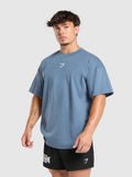 Gymshark Build Your Legacy Graphic T-Shirt — Faded Blue — 2