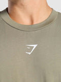 Gymshark Build Your Legacy Graphic T-Shirt — Utility Green — 6