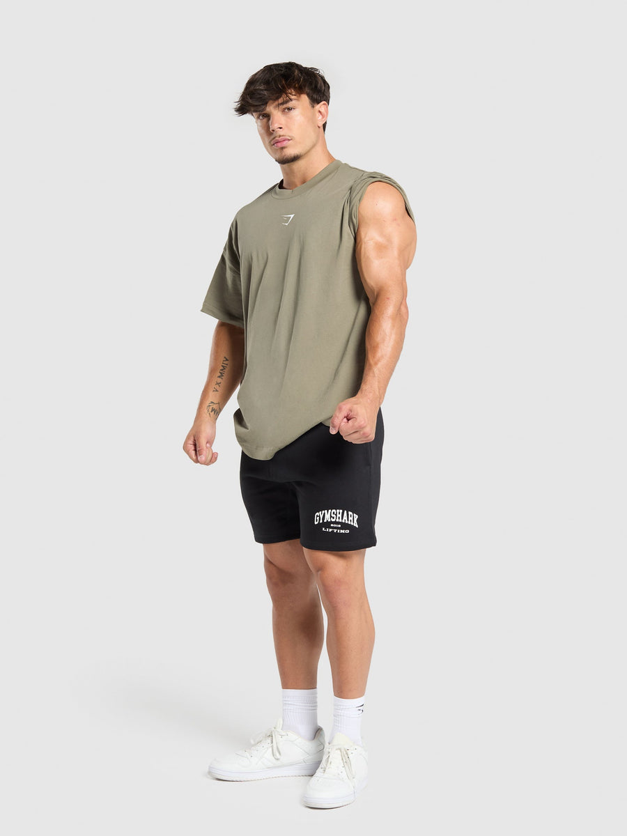 Gymshark Build Your Legacy Graphic T-Shirt — Utility Green — 4