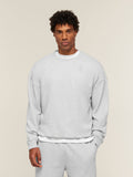 Gymshark Campus Crest Sweatshirt — Bros Soft Grey Marl — 1