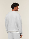 Gymshark Campus Crest Sweatshirt — Bros Soft Grey Marl — 2