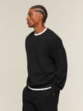 Gymshark Campus Crest Sweatshirt — Black — 3