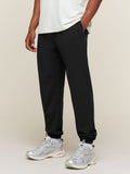 Gymshark Campus Crest Cuffed Pants — Black — 1