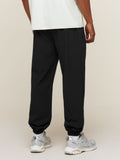 Gymshark Campus Crest Cuffed Pants — Black — 2