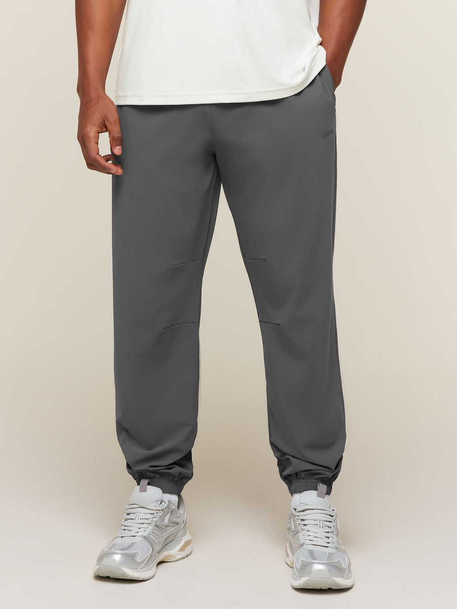 Gymshark Campus Crest Cuffed Pants — Dark Grey — 3