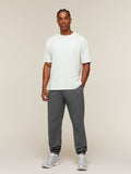 Gymshark Campus Crest Cuffed Pants — Dark Grey — 6