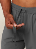 Gymshark Campus Crest Cuffed Pants — Dark Grey — 5
