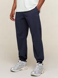 Gymshark Campus Crest Cuffed Pants — Heavy Blue — 1