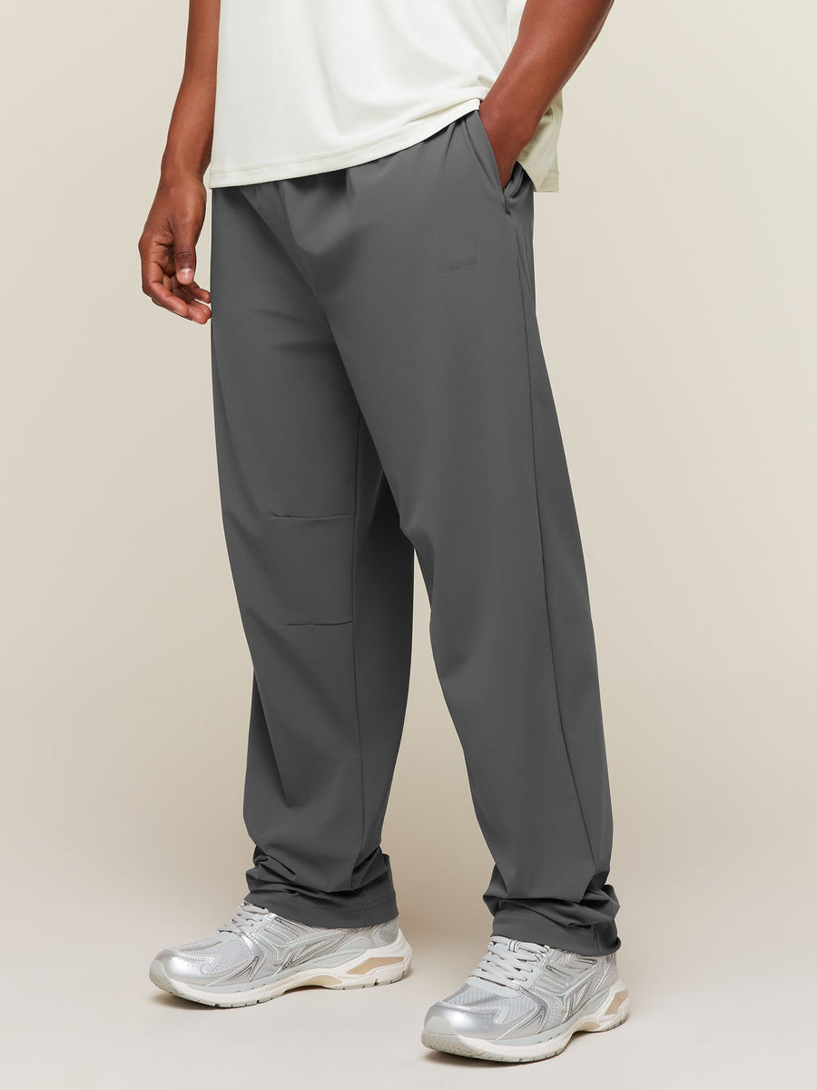Gymshark Campus Crest Oversized Pants — Dark Grey — 1