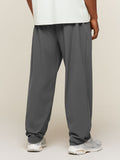 Gymshark Campus Crest Oversized Pants — Dark Grey — 2