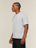 Gymshark Campus Crest T-Shirt — Bros Soft Grey Marl — 3