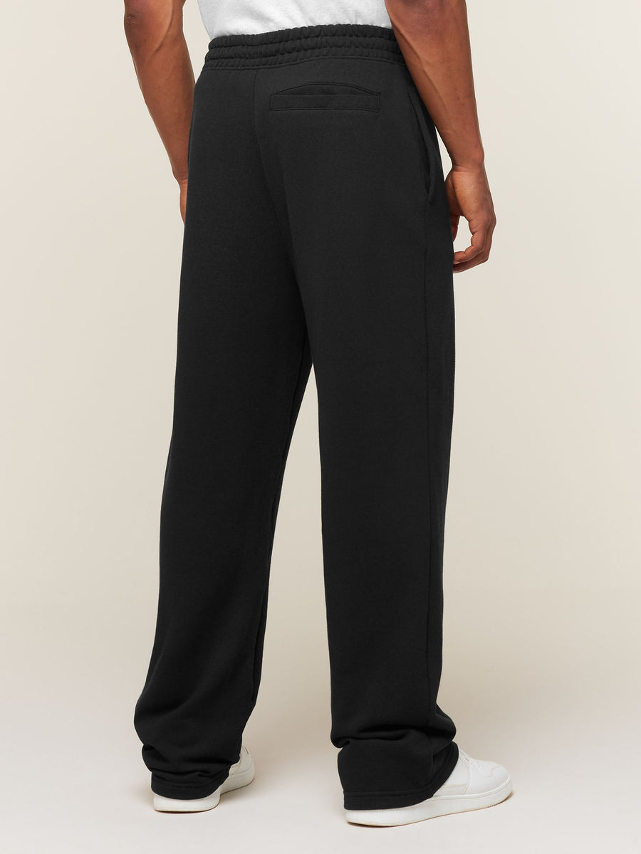 Gymshark Campus Crest Wide Leg Joggers — Black — 2