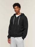 Gymshark Campus Crest Zip Through Hoodie — Black — 2