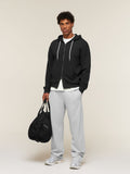 Gymshark Campus Crest Zip Through Hoodie — Black — 5