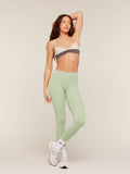 Gymshark Colour Block Sports Bra — Cool Brown/Pebble Grey — 4