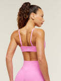 Gymshark Colour Block Sports Bra — Focus Pink — 3